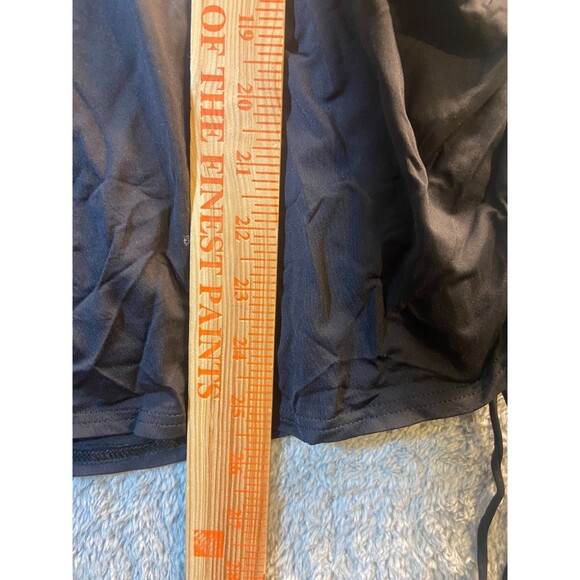 Coldwater Creek Knit Top Womens Small Black Long Sleeved Office Slinky Cowl Neck - Picture 7 of 7